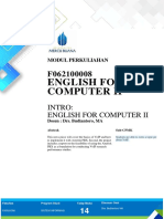 Modul 15 English For Computer Ii