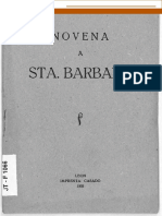 Sta. Barbara: Novena