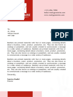 Modern Corporate Charity Human Care Business Letterhead