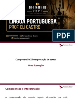 INTERPRETAÇÃO DE TEXTOS Prof. Eli Castro - 1