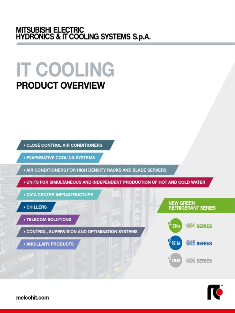 Data Center Cooling Solutions Overview | PDF | Data Center | Air ...