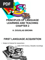 Principles of Language Learning and Teaching