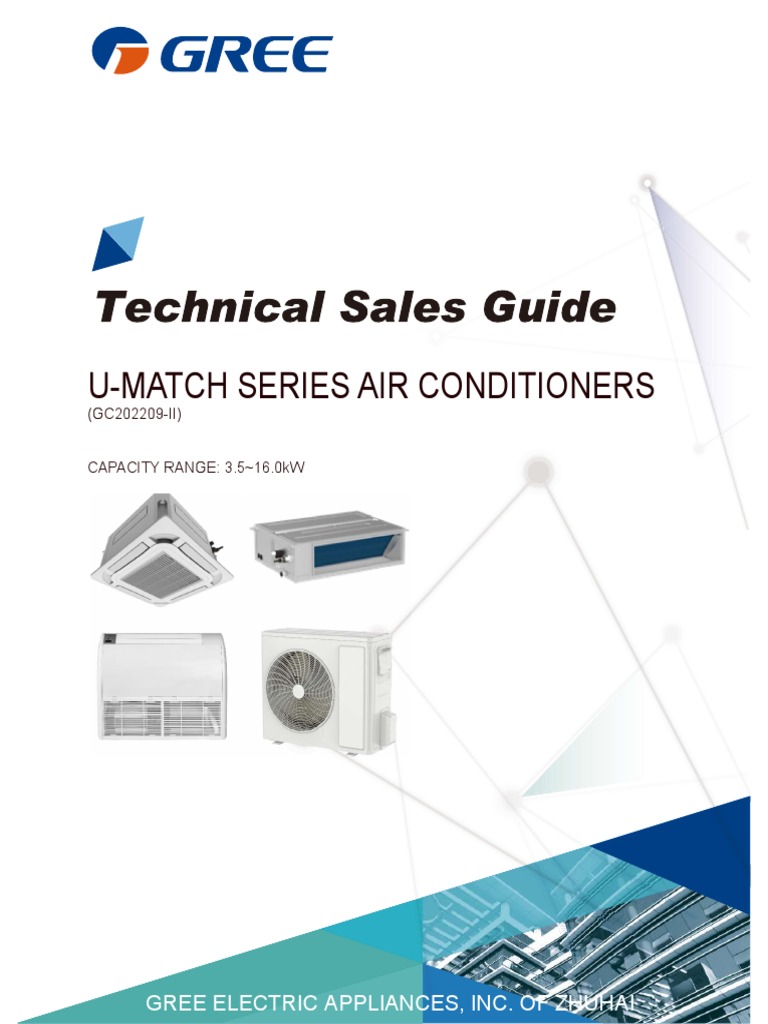 Technical Sales Guide1 PDF Air Conditioning Mechanical Engineering