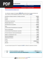 Série d'exercices N°5 Avec correction - Gestion - MODULE EVALUATION CONSOLIDATION - Bac Economie & Gestion (2019-2020) Mme Aben S