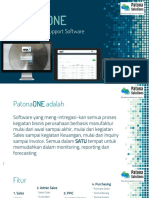Software Manajemen Bisnis Berbasis Manufaktur Terintegrasi PatonaONE