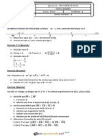 Devoir de Contrôle N°2 - Math - 2ème Sciences (2018-2019) MR Chaabane Mounir