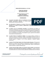 RESOLUCION DE INICIO No 017-2022