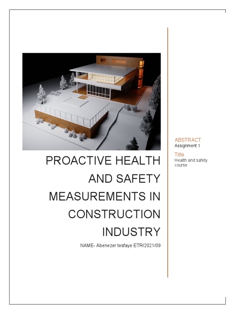 Construction Safety | PDF | Occupational Safety And Health | Safety