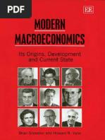 Download Snowdon B and H Vane 2005 Modern Macroeconomics by Augusto Berton Vedan SN61707916 doc pdf