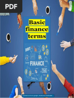 Basic Finance Terms