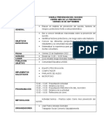 Programación Jornada de Autocuidado PSR LA TIRANA 13-05