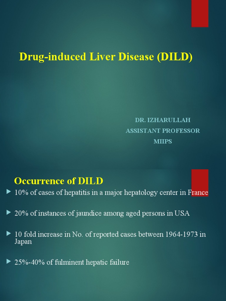 DrugInduced Liver Disease PDF Hepatitis Medical Specialties
