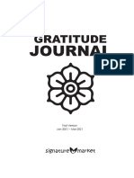 Gratitude Journal Free 3 Months