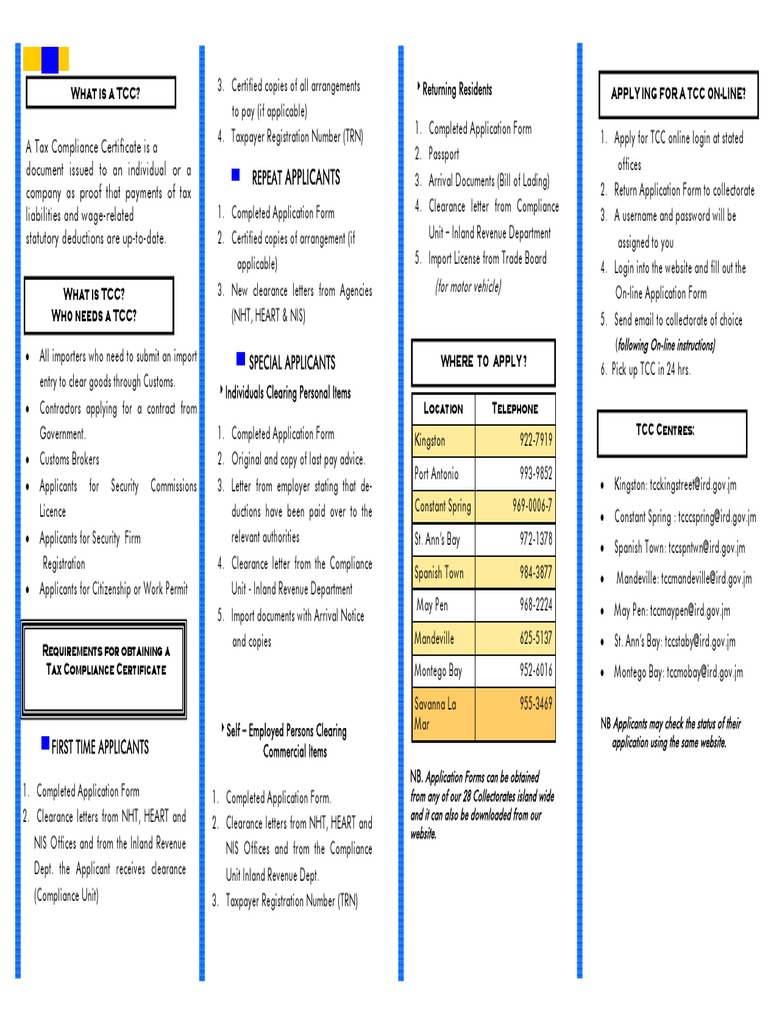 Understanding Tax Compliance Certificates | PDF | Taxes | Taxpayer