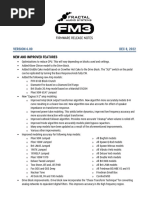 FM3 Release Notes