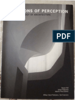 Questions of Perception Phenomenology of Architecture by Steven Holl, Juhani Pallasmaa, Alberto Perez-Gomez