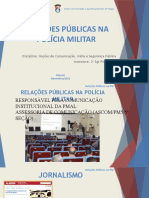 Pmal - Apresentação - Cfap - Relações - Públicas - Na - Polícia - Militar