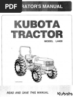 Download Kubota L4400 Operator Manual by beachmeadows SN61709140 doc pdf