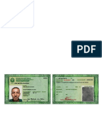Carteira de identidade - Documento completo