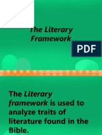 Literary Framework Genesis 1 3