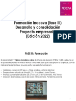 Programa Formativo - Fase Iii - Incoova 22