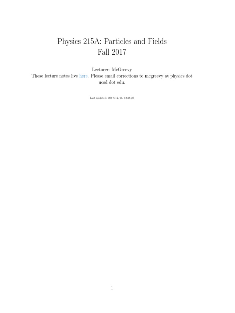 2017 215A Lectures PDF Phonon Quantum Field Theory