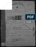 Antonio Machado de Mendonça, Maria Rita de Jesus, Severino José Villas Boas - Inventário