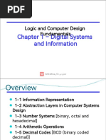 Representation of Numeric Data in Computer-1 | PDF | Decimal | Bit