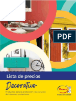 Lista Precios Decorativo 2022