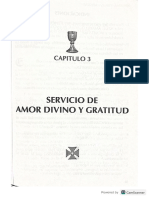 Servicio de Amor Divino y Gratitud