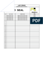 Rod Seal: List Price