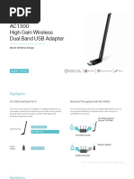 Archer T3U Plus (EU US) 1.0 - Datasheet