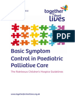 Basic Symptom Control in Paediatric Palliative Care - Ninth Edition