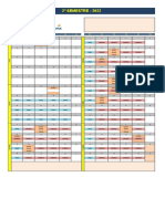 Calendário 2022-2023 SENAC e Empresas