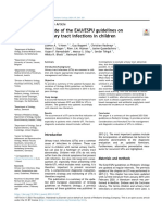 Update of The EAUESPU Guidelines On Urinary Tract