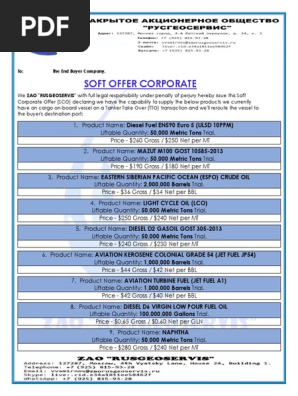 Rusgeoservis | PDF | Invoice | Petroleum