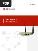 H792x 3G 4G Router User Manual V1.1.1 - 20171115