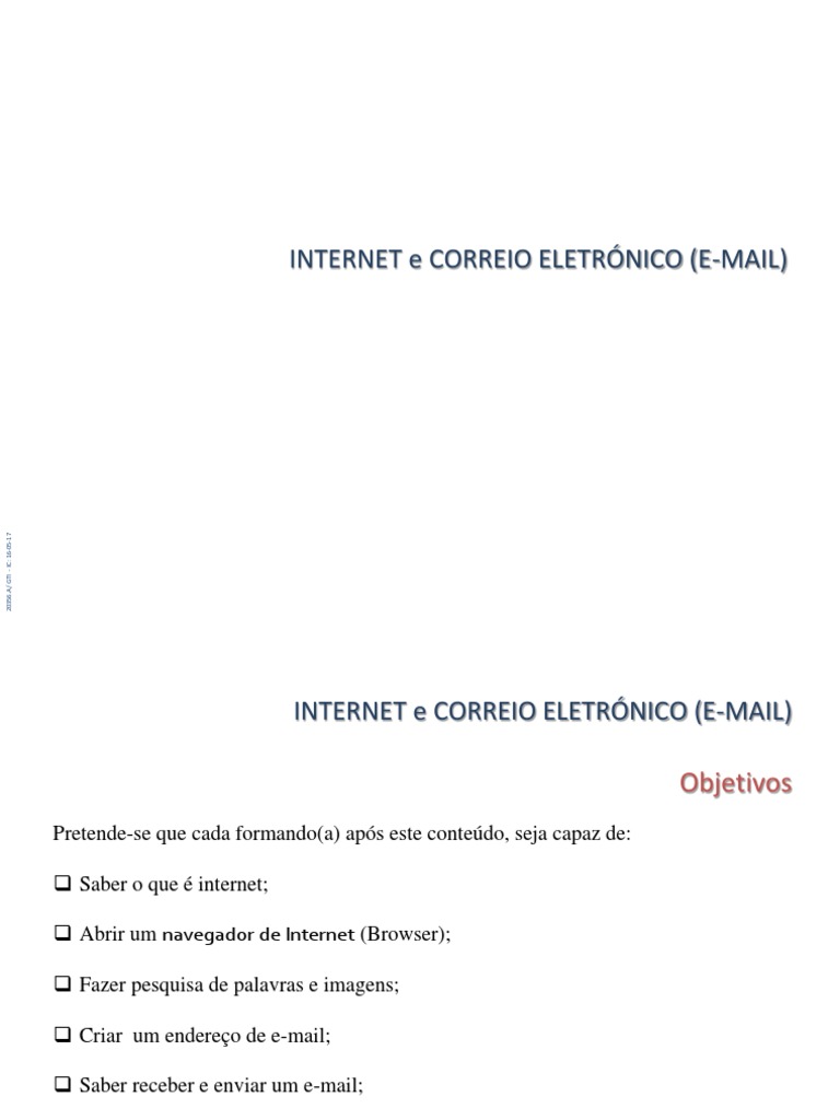 História e Uso do Correio Eletrônico | PDF | Internet | Rede mundial de ...