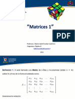 Presentación 2 - Matrices 1 - 02.2022