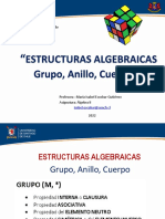 Presentación 1 - Estructuras Algebraicas - 02.2022