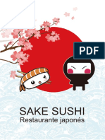 Carta Sake Sushi