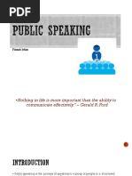 Public Speaking 2