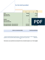 Week 3 Finacial Value of Project