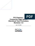 PCI Express Connector High Speed Electrical Test Procedure, Revision 1.0-PCI-SIG (2022)