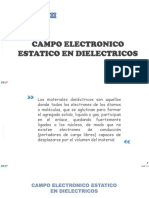 Campo Electronico Estatico en Dielectricos Unidad III 3.1 a 3.3 1 2022