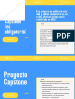 Info Proyecto Capstone y Tareas
