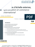 Economie D'echelle Externe