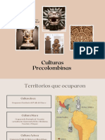 Presentación Culturas Precolombinas - Historia