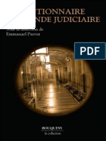 Dictionnaire Du Monde Judiciaire - Emmanuel Pierrat