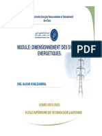 EST 2021-2022 DIMENSIONNEMENT DES SYTEMES ENERGETIQUES